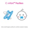 MAM Comfort Pacifiers, Newborn Pacifiers (2 Pacifiers with 1 Sterilizer