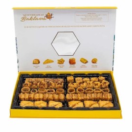 Mediterranean Handmade Baklava Honey Pistachio Cashew 1.98 lbs Kosher Certified