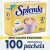 SPLENDA No Calorie Sweetener - 100 Individual Sachets (Pack of