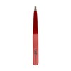 Bob Premium Tweezers Slant Red