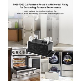 T92S7D22-22 Furnace Relay - DPST General Purpose Relay for Enhanced Furnace Performance
