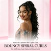 18" Loose Curl Wrap Around Spiral Curly Ponytail Extension