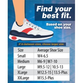 OrthoSleeve WC4 Wellness Care Socks, Light Gradient Compression, Soft, Moisture Wicking, No Show Socks, S, White