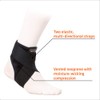Shock Doctor Ankle Support w/Fig 8 Strap Blk S