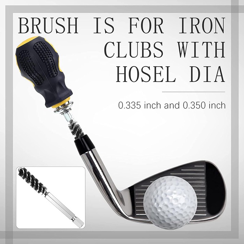 Golf Clubs Hosel Brush Golf Club Brush Wire Brush Cleaning