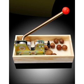 MxTong Manual Nutcracker Nut Tongs Heavy Duty Nut Cracker Macadamia Pecan Walnuts Nut Cracker Opener Tool Peeling Machine for Hazelnuts Almonds Chestnuts