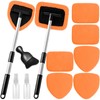 Qydipclin 11pcs Windshield Cleaner Tool, Car Window Cleaning Wash Kit