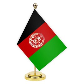 Afghanistan Desk Flag, 30 cm Large Small Afghans Afghans Banner Outdoor, Tiny Print Decor for Office, Home, Table, Desk, Afghanistan