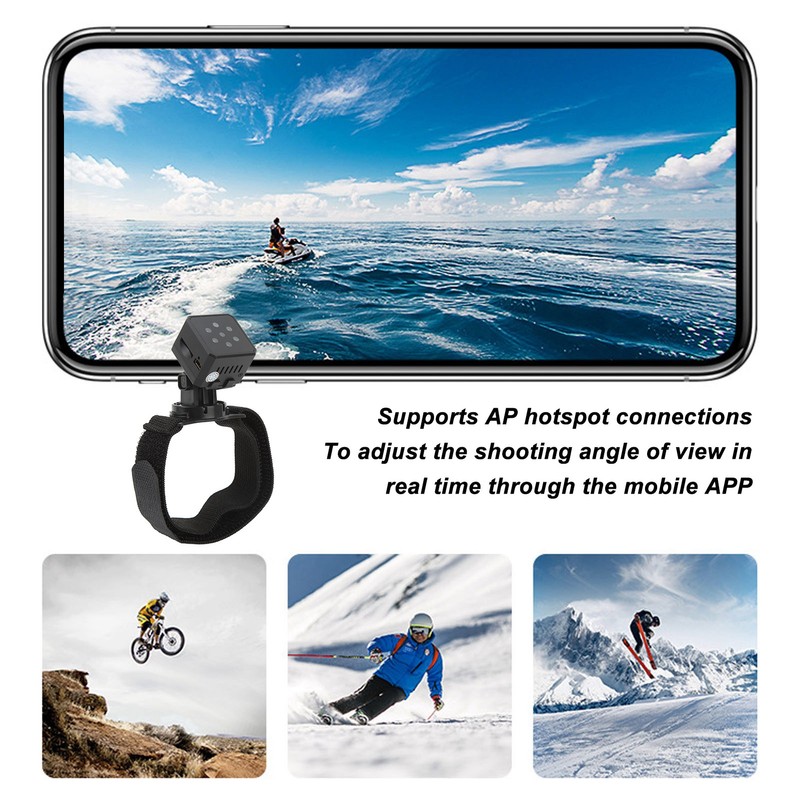 480P Mini Action Camera DV Camcorder Infrared Night Vision Wide