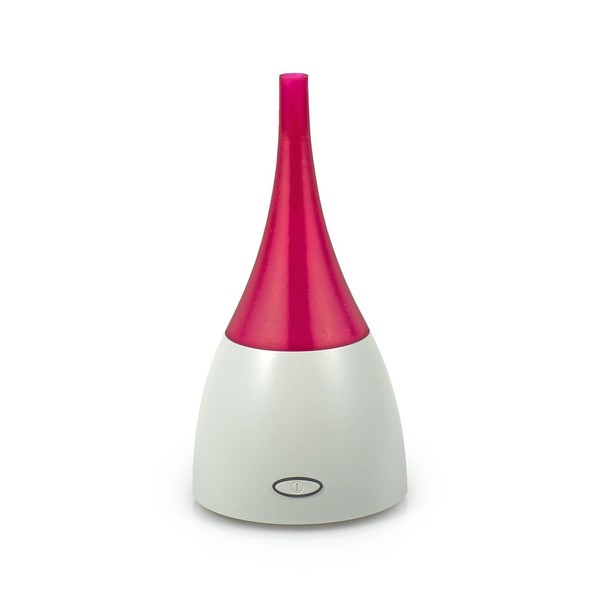 pajoma Aroma Diffuser AirActiv, Ultrasonic Humidifier with LED Light, 4 Colours Humidifier Aromatherapy Diffuser (Red)