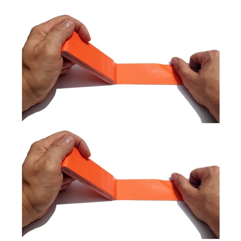 RediTape Travel Size Fluorescent Orange Duct Tape 2-Pack - Pocket