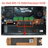 Slot 2 M.2 SSD Hard Drive Heatsink Cover with Thermal