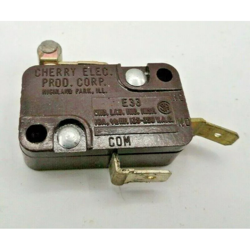 Cherry Electric Micro Switch E33 10A 125-250vac (Lot of 10)