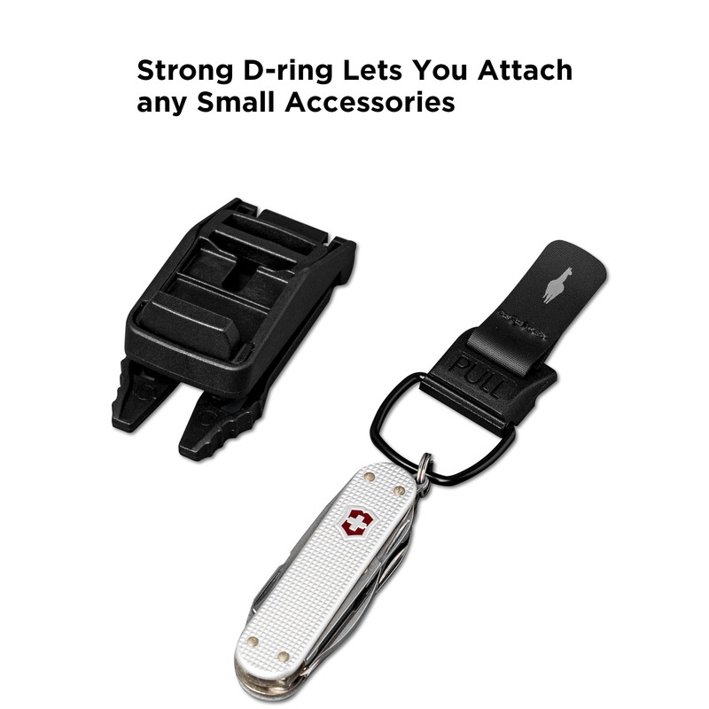 ALPAKA HUB Tactical Clip - EDC Gear Clips - MOLLE