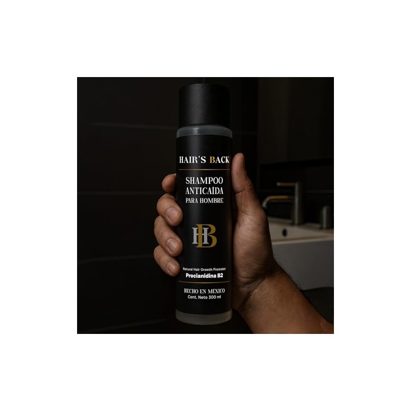 Shampoo Anticaída 300ml Sin Sulfatos Con Aceite Para Cabello Limpieza