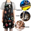 MYSOMY Horror Characters Kitchen Apron Horror Movie Gift Pennywise &