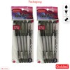 Goldex Kwiker Ball Pen BLACK 10 x 0.7mm Smooth Ballpoint