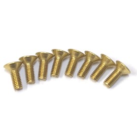 Topline TSD-08BR High Performance Brass M3 Countersunk Screw 8mm