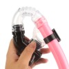 Comfortable Full Dry Snorkel with Silicone Mouthpiece Easy Breathe Snorkel