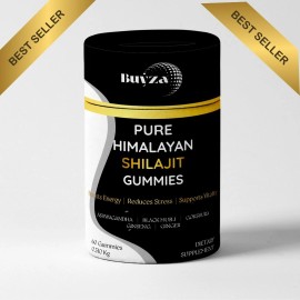 Himalayan Shilajit GOLD Gummies, Organic, Extremely Potent 3000 mg, Fulvic Acid