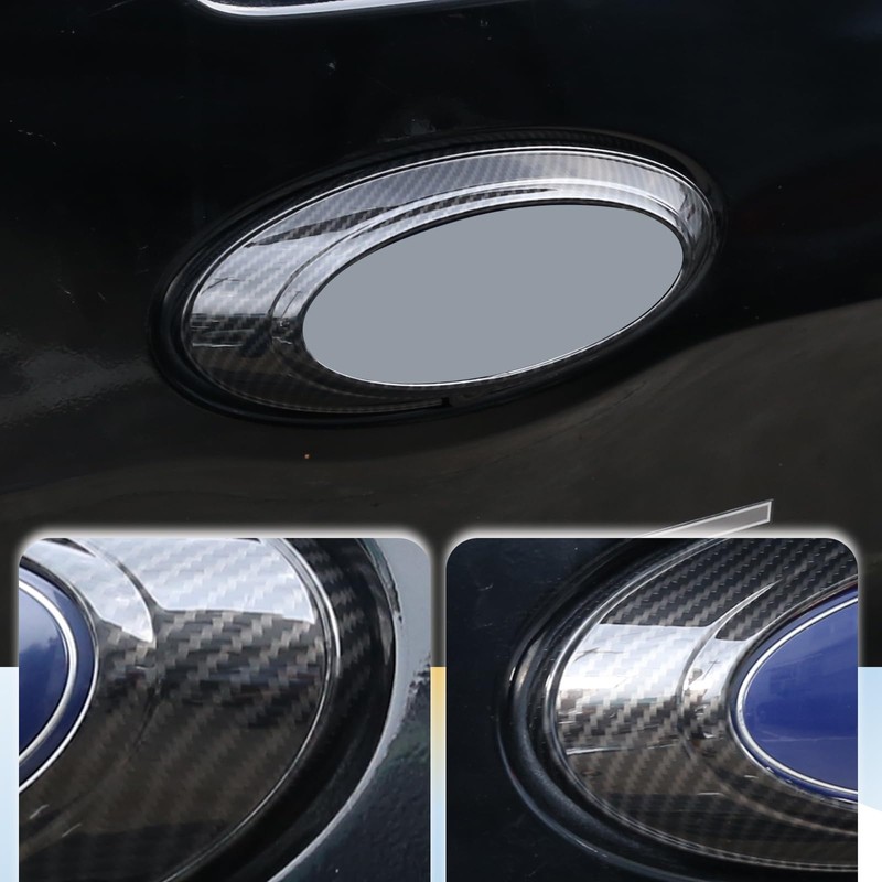 Rear Car Logo Emblem Badge Ring Trim for Ford Ranger
