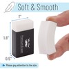 Mr. Pen- Pencil Eraser, 8 Pack, White Erasers, Erasers for