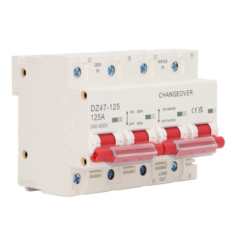 Interlock Transfer Circuit Breaker Dual Power 125A 2P and 2P