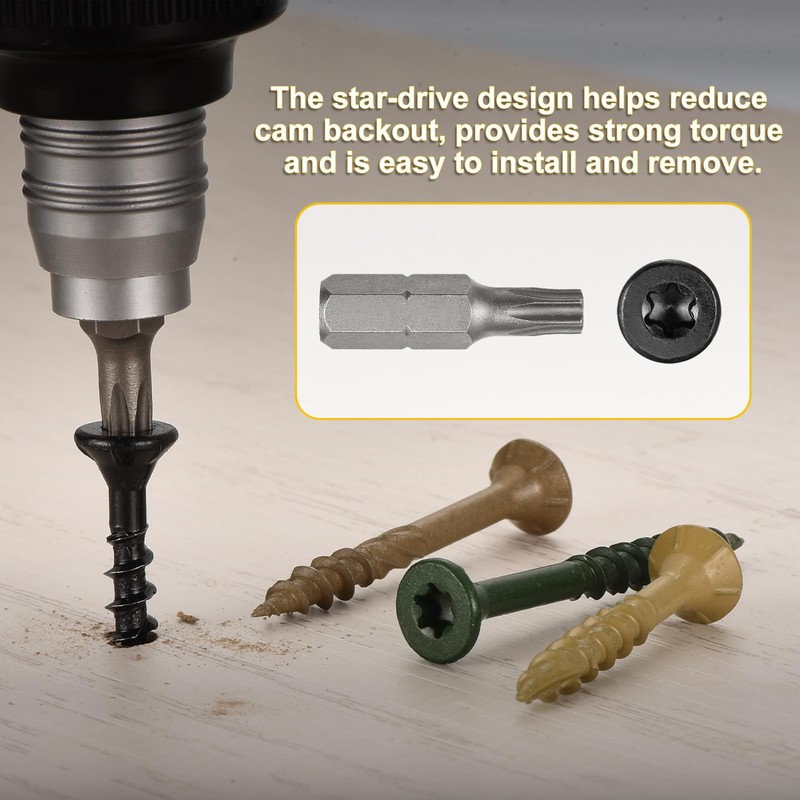 DTGN #8x2 Deck Screws - 100Pack - Good for Decks,