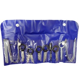 toolzone AU041 Car CD Radio Stereo Removal Key Tool Set - Black (20-Piece)