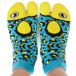 Calcetines divertidos y azules, ideales para regalo de Papá Noel, regalo secreto, elefante blanco, regalo unisex – gran regalo para adolescentes, hombres o mujeres