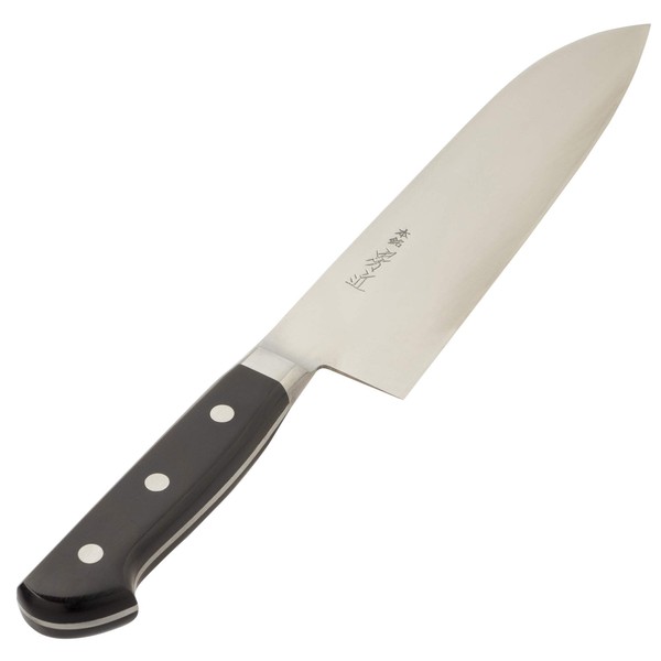 Tofune Giken 11217 Santoku Knife (Right-Handed) 7.1 inches (180 mm), Fusachika Swedish Steel, Japanese Knife, Made in Japan