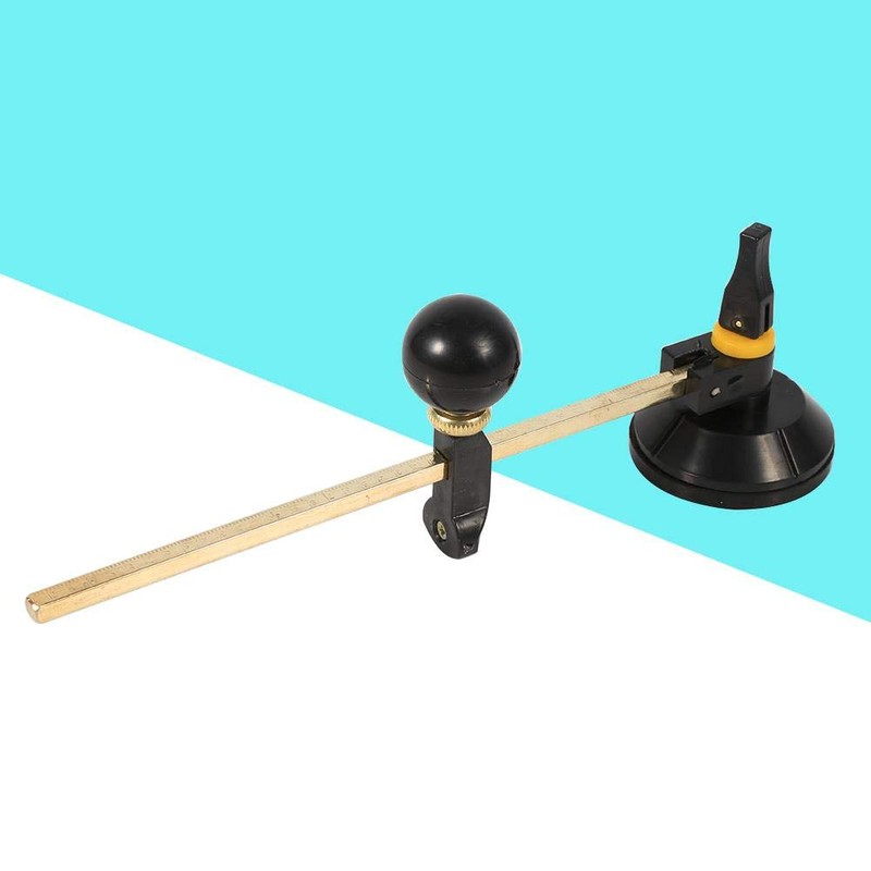 Circle Glass Cutter, 1 Piece High-Quality Adjustable Compasses Type Glass