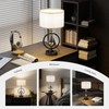 HYMELA Luxury Diamond Desk Lamp Dimmable Bedside Table Lamp Touch