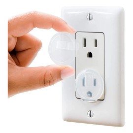 Tapas De Seguridad Transparente Para Enchufes - 50 Unidades