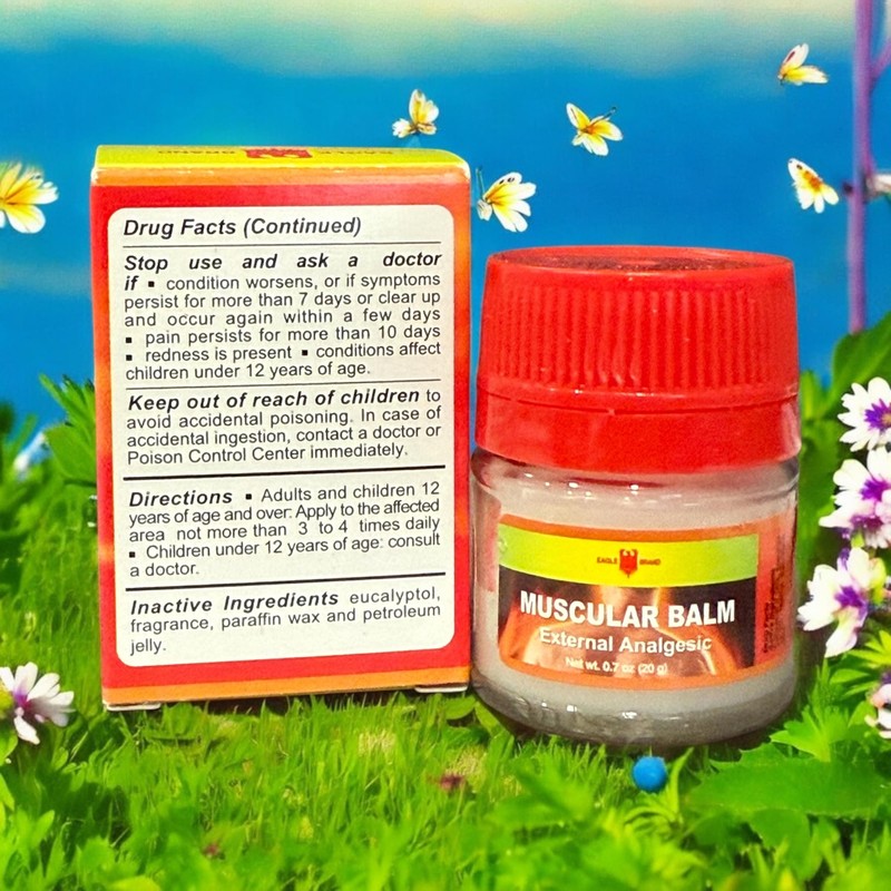 1 Pack - Yellow Muscular Balm - Dua Cu La