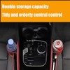 Car Leather Cup Holder Gap Bag for Mobile Phones Glasses