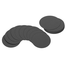 PATIKIL 2inch Circle Card Stock, 25Pcs Round Shape Cutouts Paper Thick Cardstock Coaster for DIY Craft Projects Classroom Bulletin Board Decor, Black