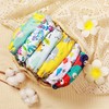 Asenappy Cloth Diapers 6 Pack with 6 Inserts & 1