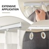 Hoeflife Ceiling Curtain Track, Curtain Track Ceiling Mount, Room Divider