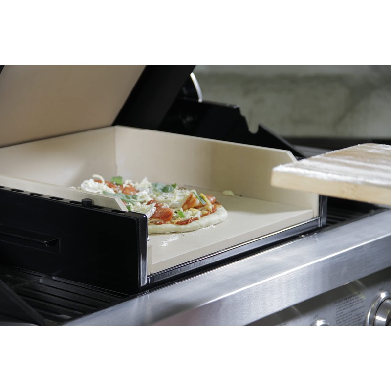 Megamaster Portable Pizza Kit - Stainless Steel Ceramic Pizza Oven