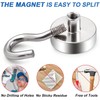LOVIMAG Strong Magnetic Hooks, 25lbs Magnet Hooks for Cruise Cabin,