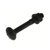 Blackline Carriage Bolts with Hex Nuts and Washers M8 x