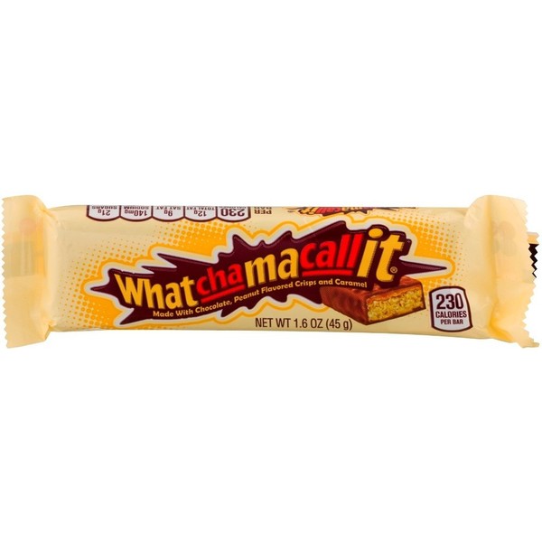 Whatchamacallit Candy Bar, 1.6 oz Bar (Pack of 72)