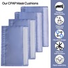 6 Pack Satin CPAP Strap Covers Soft, CPAP Headgear Strap