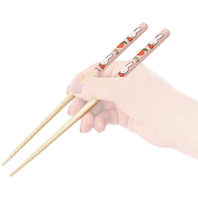 Skater ANT4 Bamboo Safety Chopsticks 8.3 inches (21 cm) Miffy