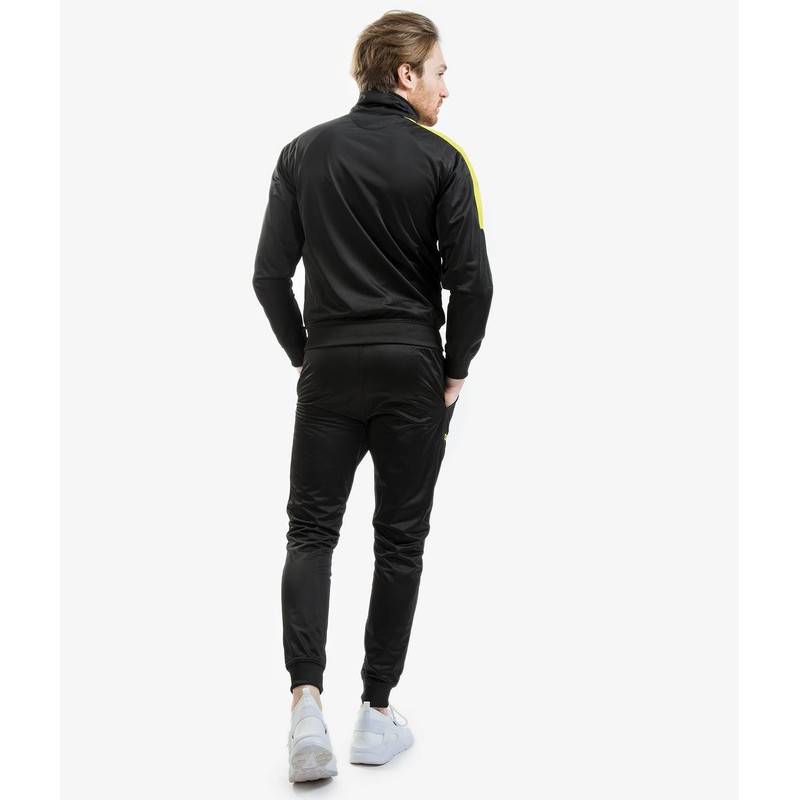 Givova Boys Tr018l-0204-s Jumpsuit, Puma Black-Asphalt, S-L EU