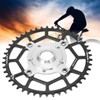 Aluminum Alloy 46T 104 BCD Chainring and Adapter Replacement for