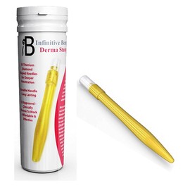 Infinitive Beauty Professioneller Derma-Stempel aus Titan, Mikronadel, alle Größen 0,2 mm, 0,25 mm, 0,3 mm, 0,5 mm, 0,75 mm, 1,0 mm, 1,5 mm, 2,0 mm, 2,5 mm, 3,0 mm (1,0 mm)