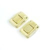 2x Square shape Drawbolt Closure Latch for Guitar Case or