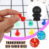 28pcs Multicolor Board Game Pieces, Game Pawns Include 24 Chess